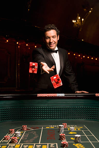 Live Sic Bo table with three dice and betting layout on ovagmes